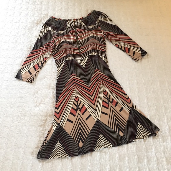 Tart | Geometrical Abstract Skater Dress | Small - Picture 4 of 5